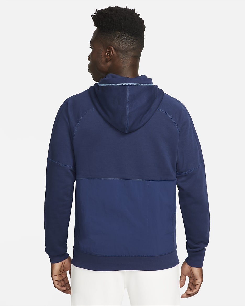 England Men's French Terry Soccer Hoodie